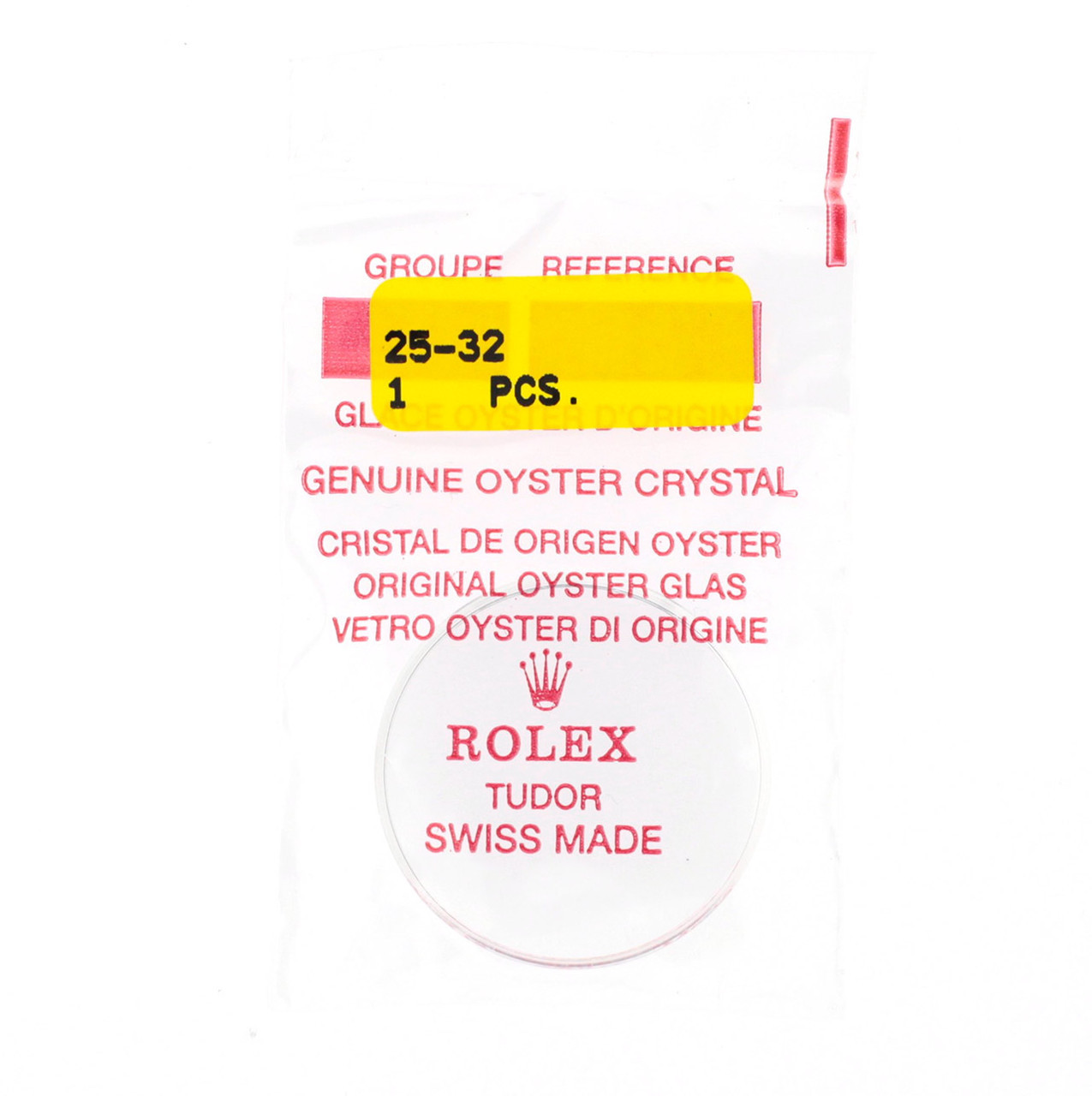 Original Rolex Crystal Case 1019 Milguass