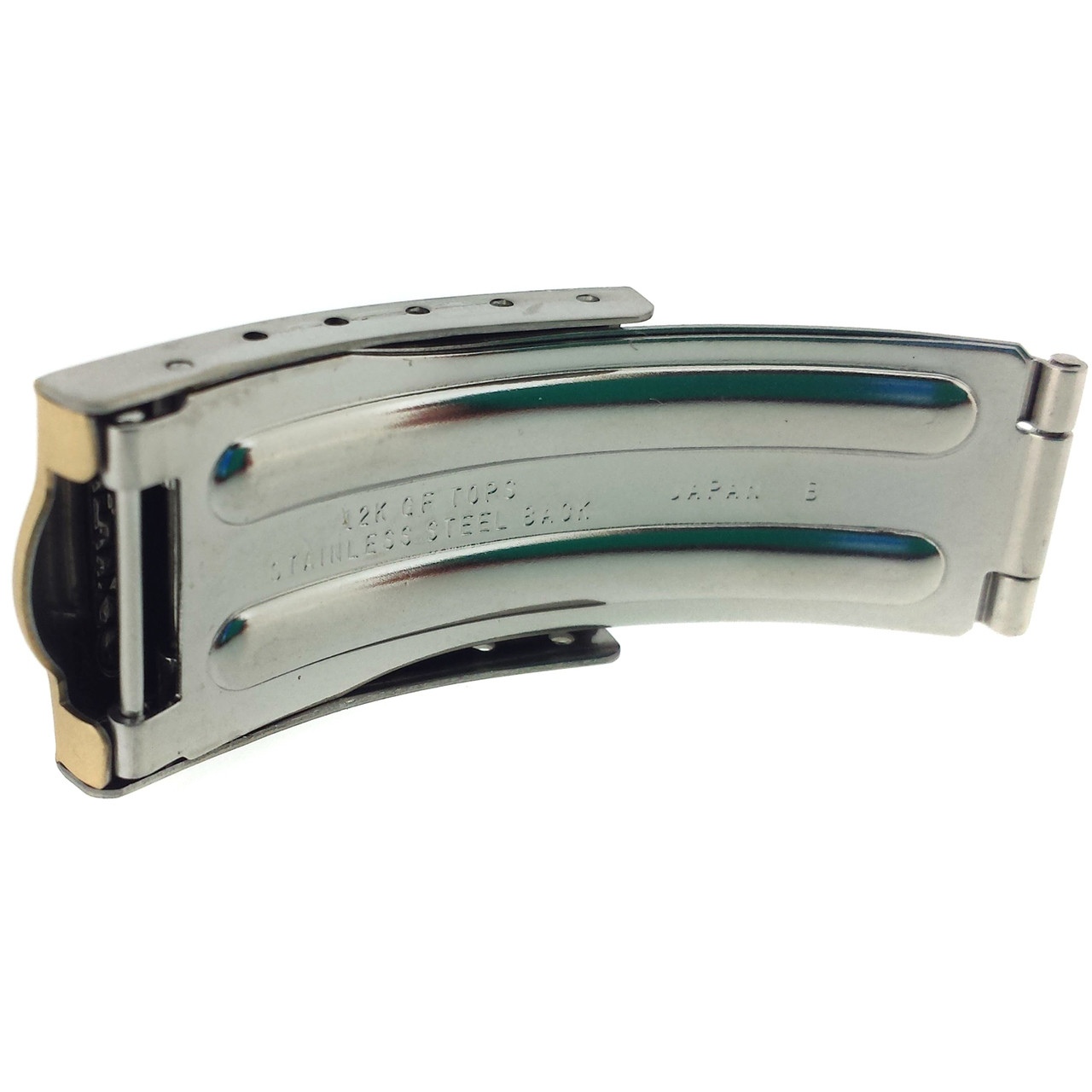 Kinetic Seiko Metal Bands Butterfly Clasp Watch Parts