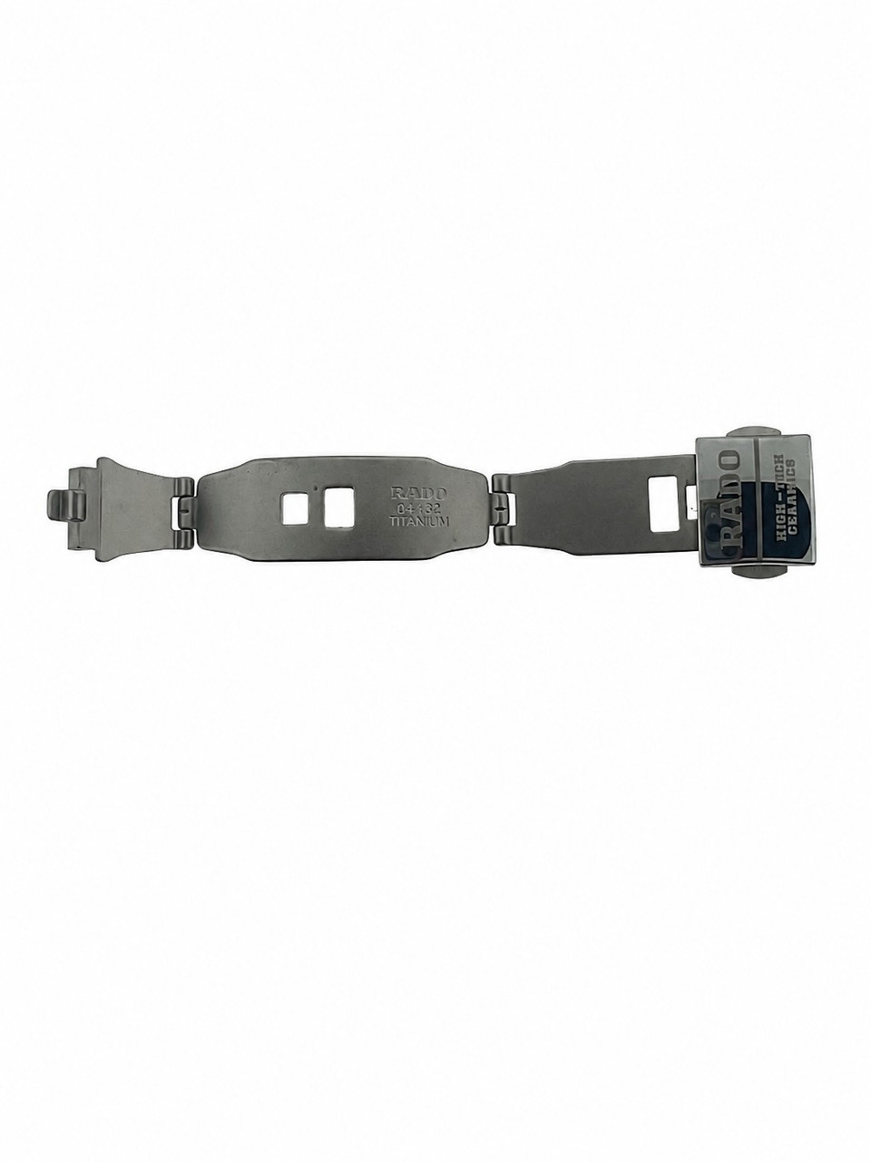 Diastar Rado Clasp 04182 Original Fold Over Ceramics Ladies 111.0333.3 Titanium Clasp 16mm