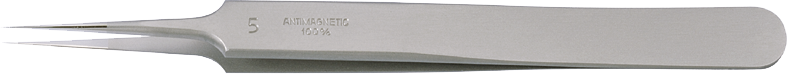 Antimagnetic tweezer Stainless Steel Extra fine