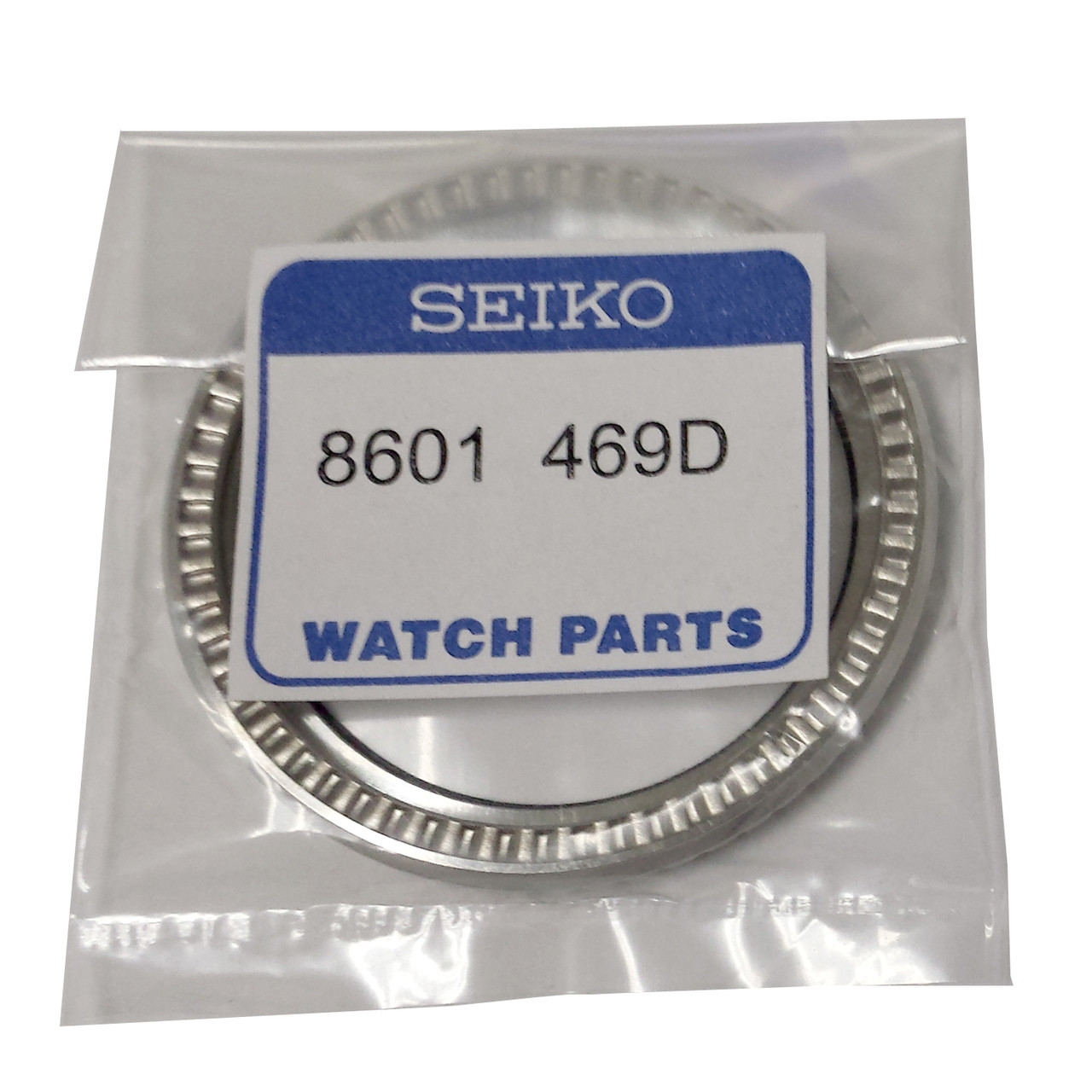 Seiko Bezel Black Silver For Diver SKX173 7S26-0028