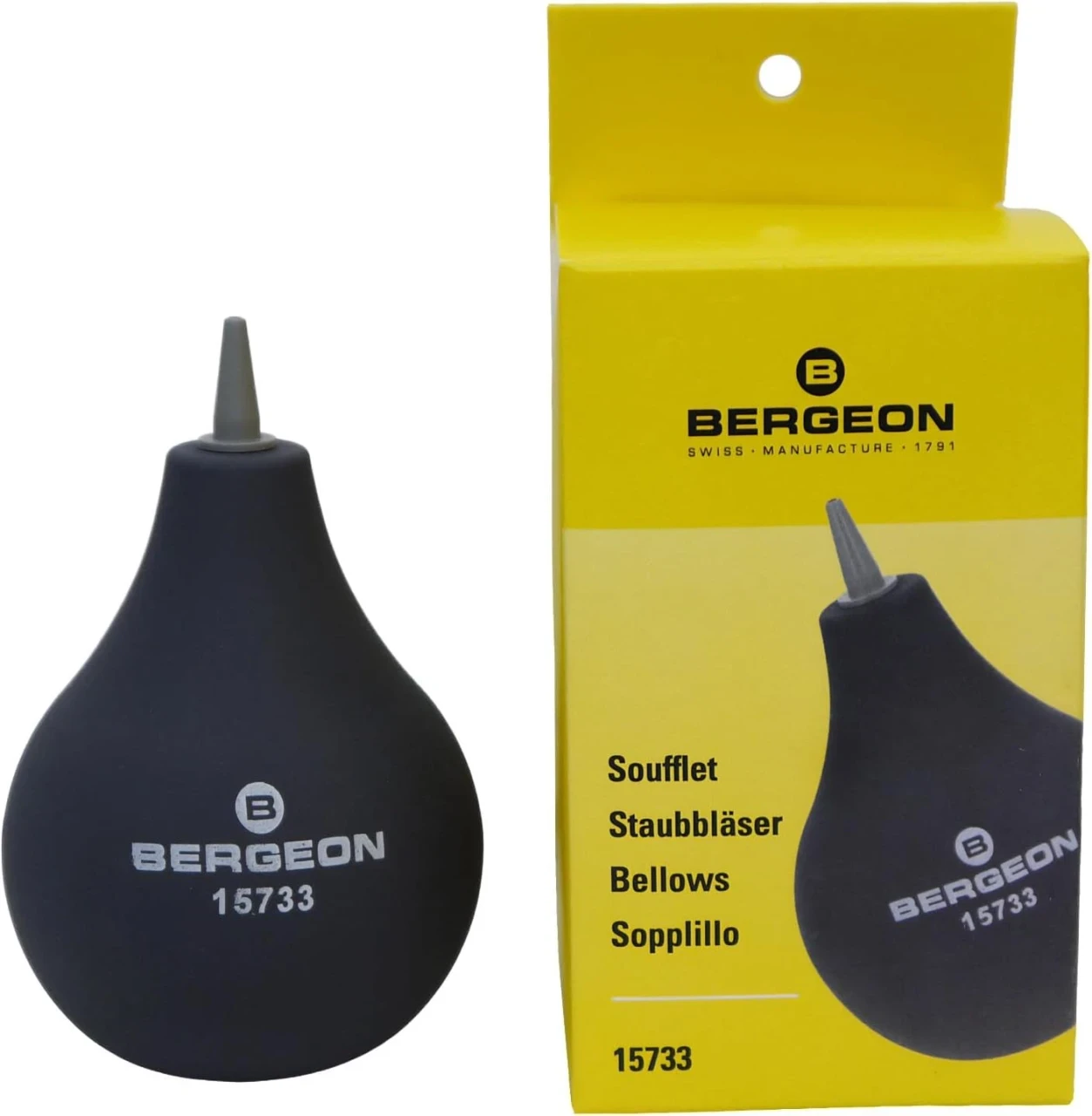 Bergeon® 15733 Rubber Dust Blower with PVC Nozzle New Model