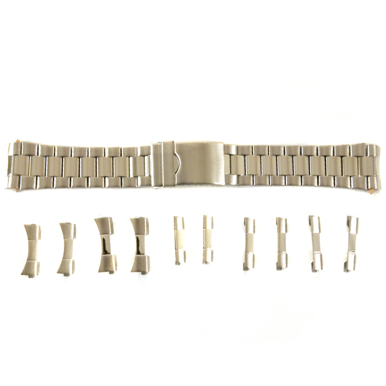 Watch Band in Stainless Steel Metal sizes 18mm - 22mm - Main