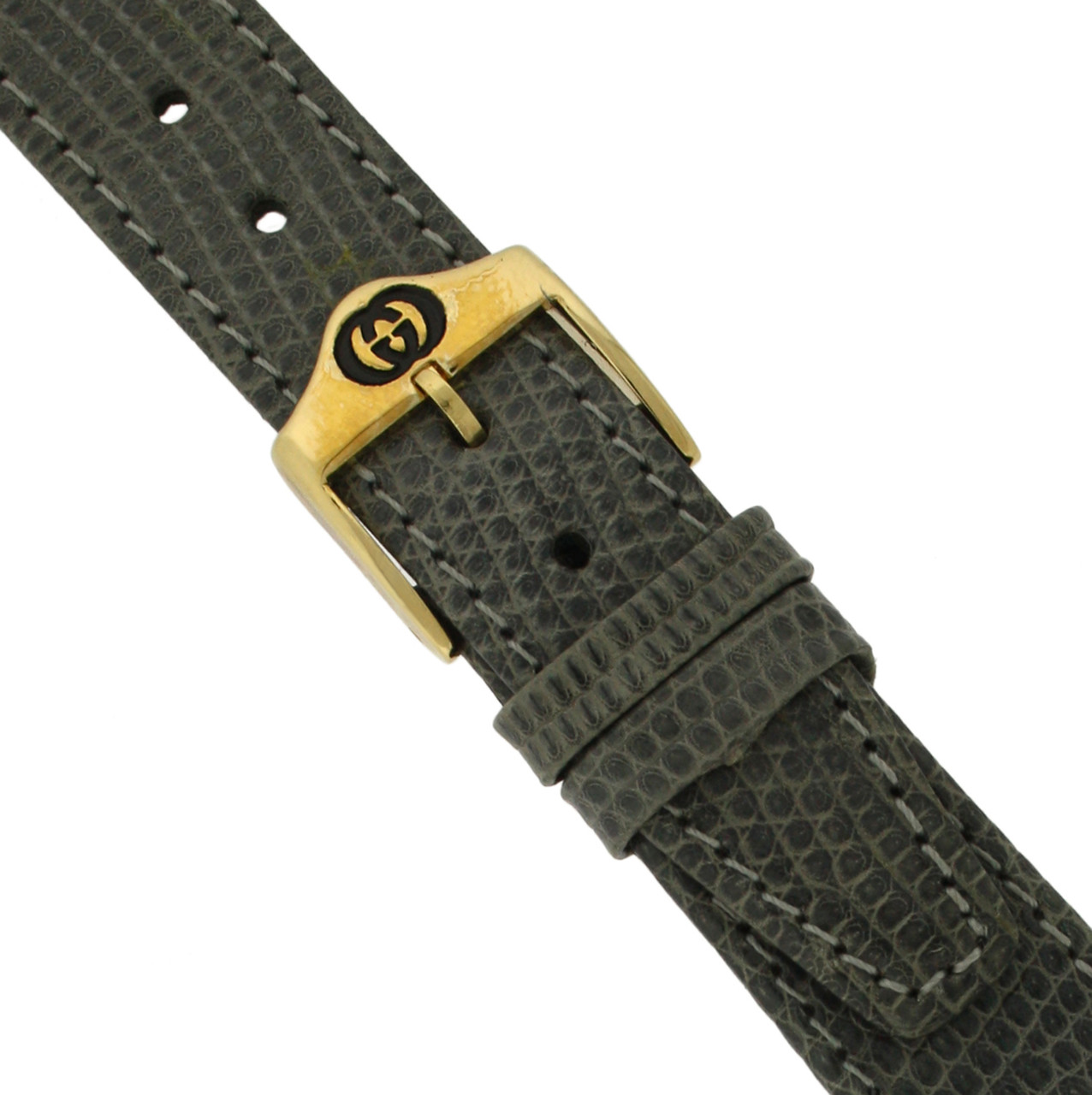 Gucci Watch Band 18mm Model 4500M Grey