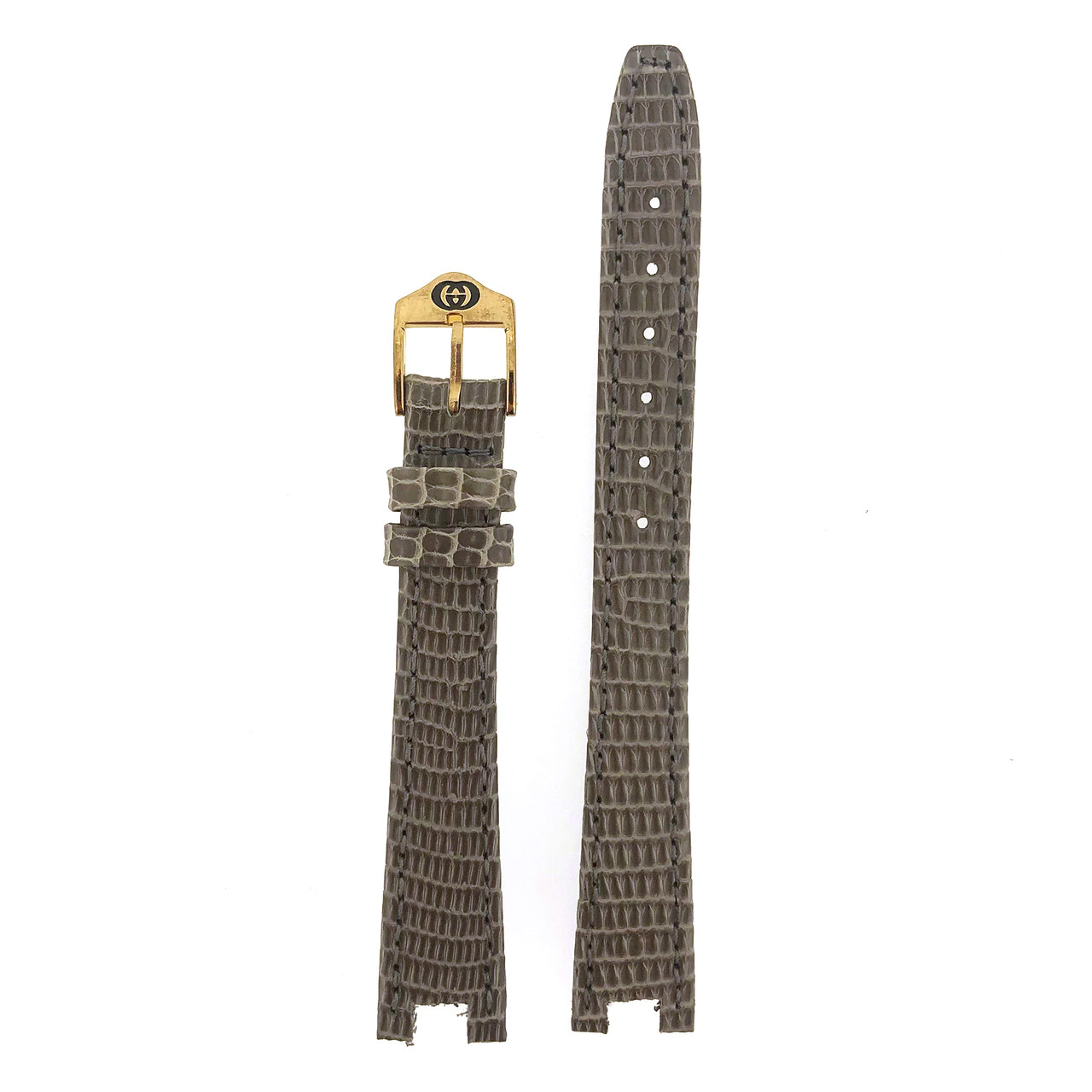 Genuine GUCCI Watch Band 13mm Black 