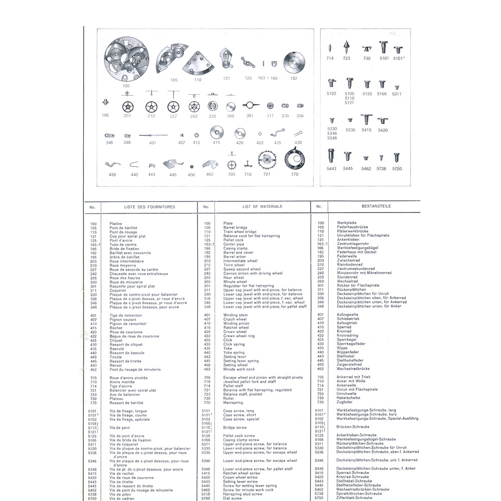 ETA 2390 2408 2409 Escape Wheel Watch Parts WatchMaterial