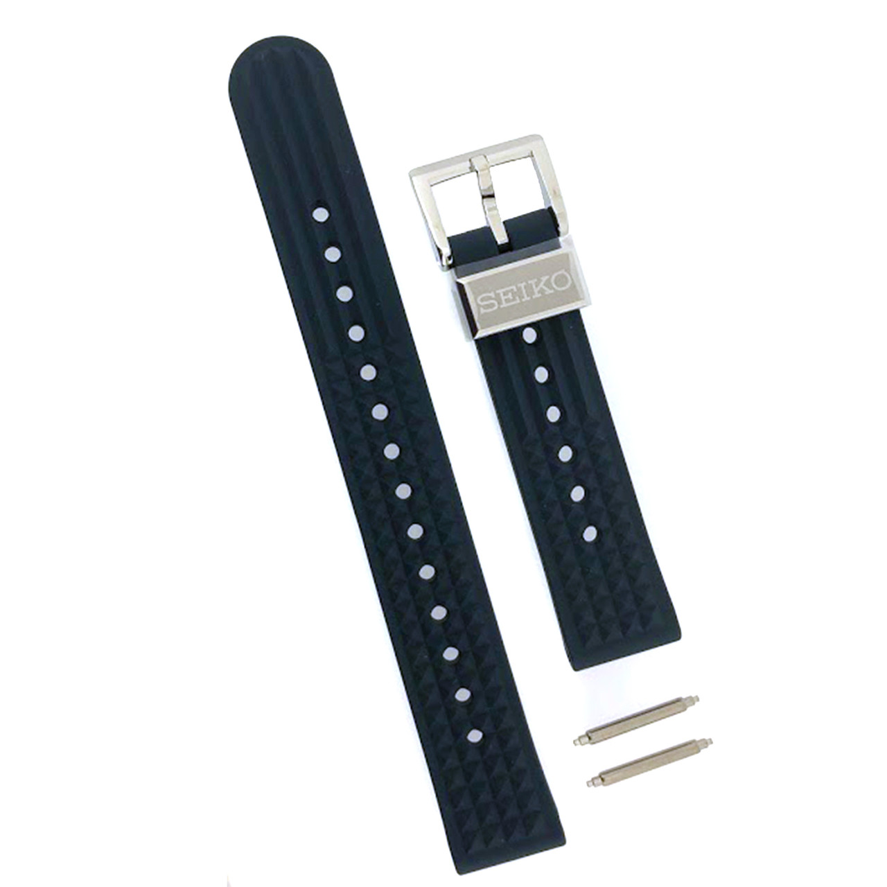 19mm rubber watch strap