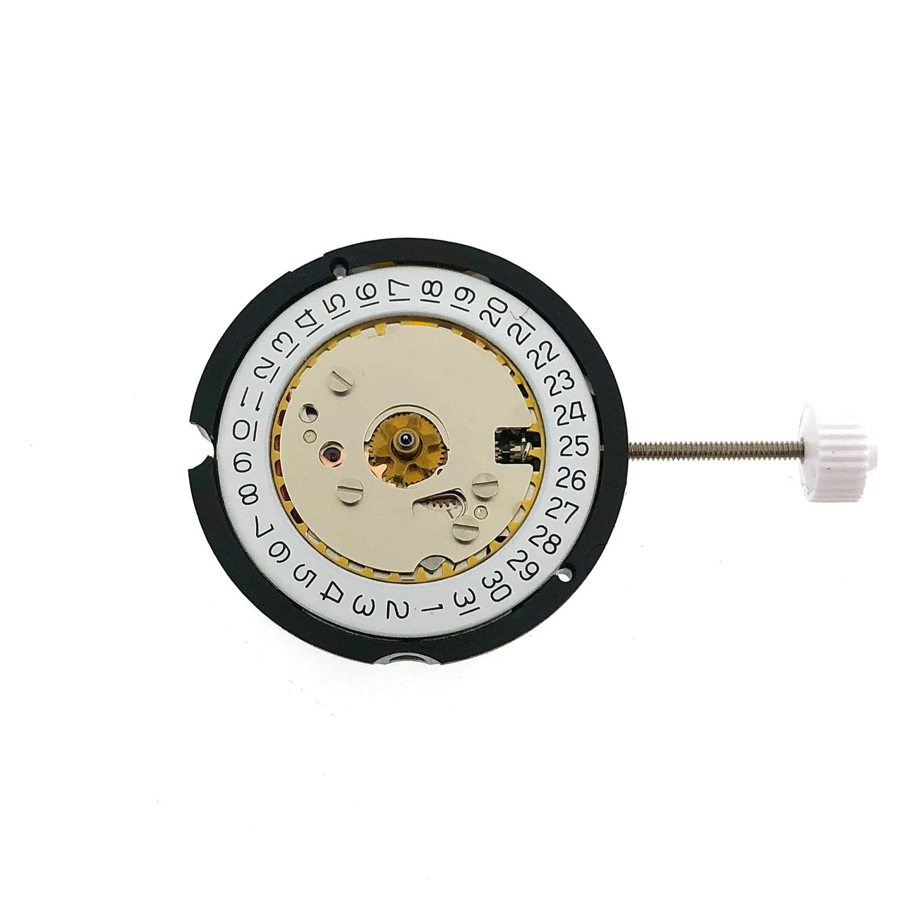 Harley Ronda 585 day Date at 3 Watch Movement Front