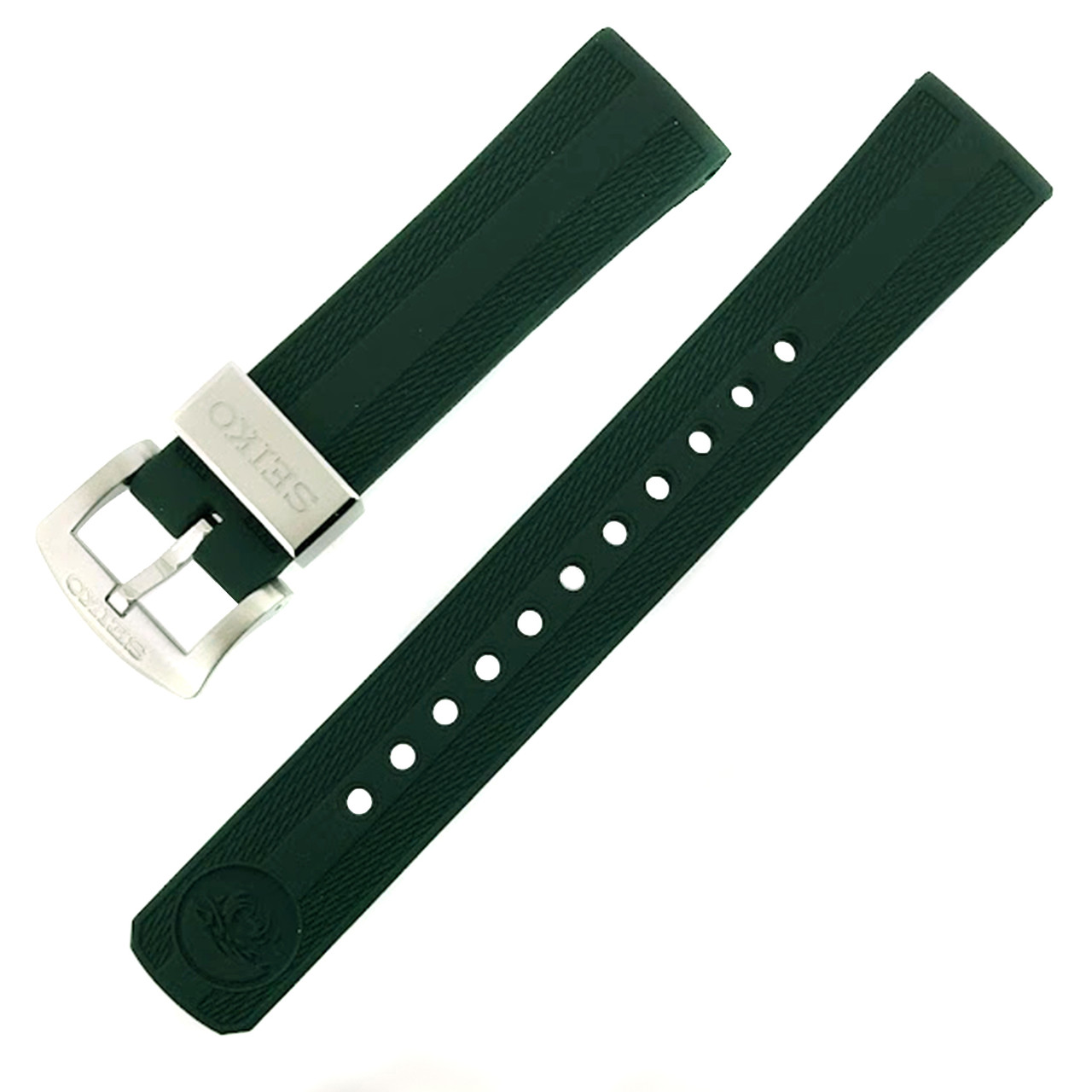 Seiko SPB207 Green Band R03E014J0 Seiko Bands WatchMaterial