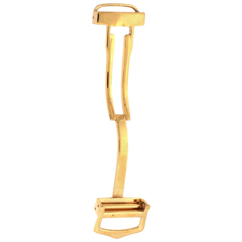 Watch Strap Deployment Buckle Gold Plated -DEPLOYMENT BUCKLE 2G - Main
