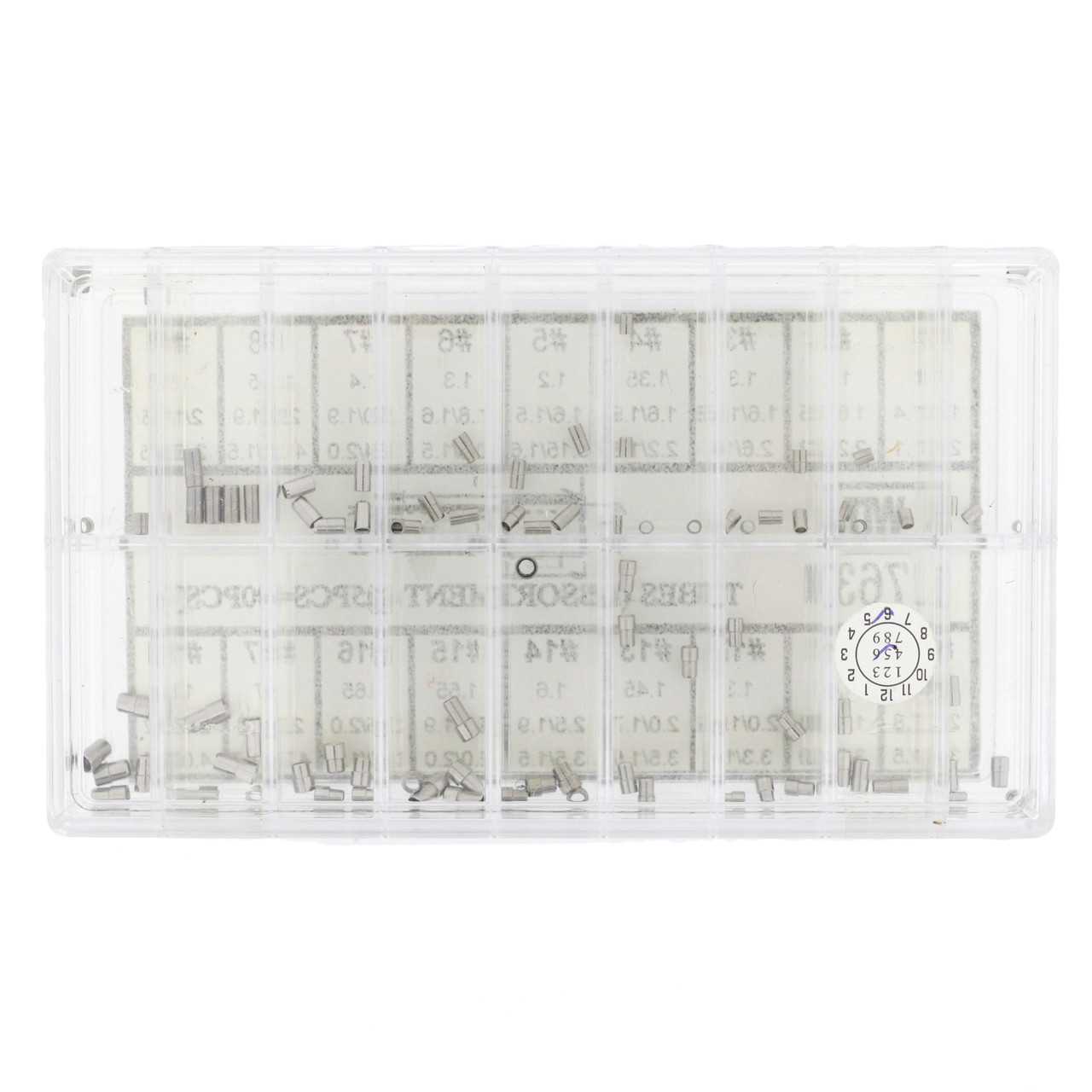 Watch Case Tube Assortment For Waterproof Crowns 1.5 - 2.5 mm