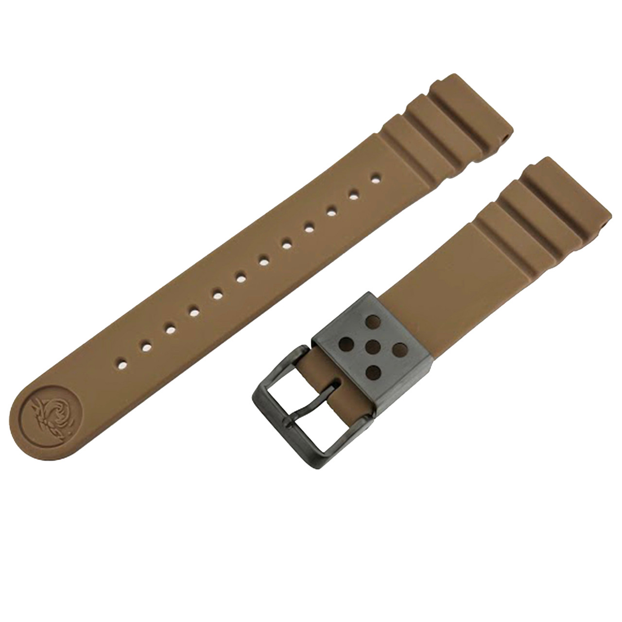 Seiko SNJ029 Watch Band Tan H861-00A0 Seiko Bands Watchmaterial
