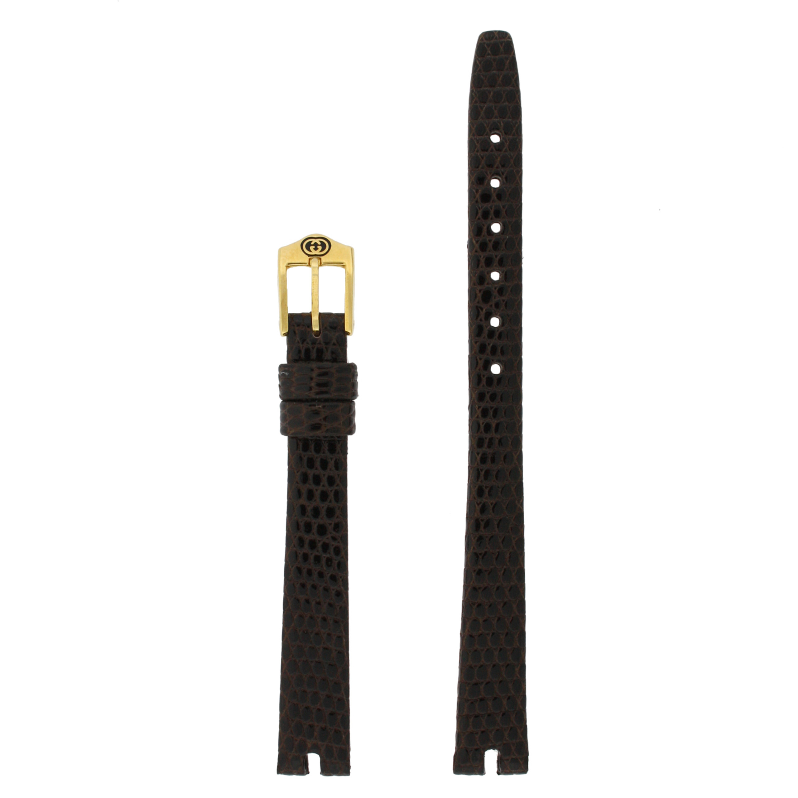 Gucci Watch Band 2000L Ladies Black | Leather Replacement Strap ...