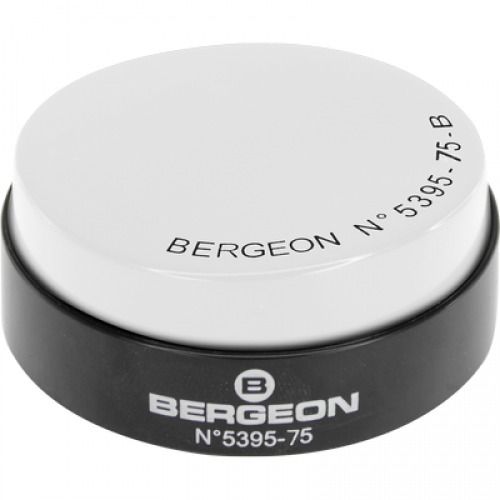 Bergeon® 5395-75-B Watch Case Gel Cushion White with Black Base