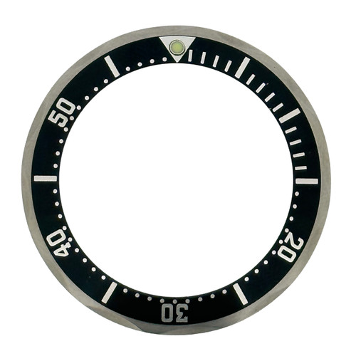 Bezel with Black Inset Fits Omega Seamaster Bond 41mm 212.30.41.20.01.001 082SU1982-BEZEL-COMP