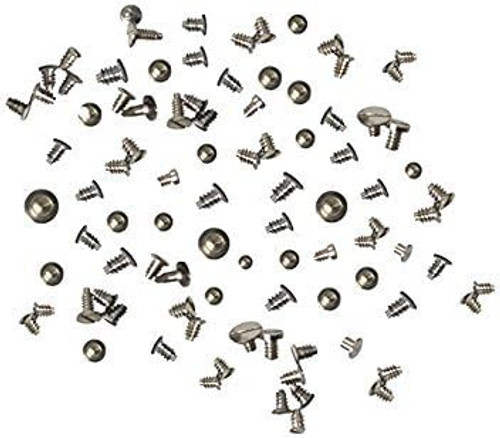 Watch Screws for Mechanical Movement Stainless Steel Assorted 200 Pcs