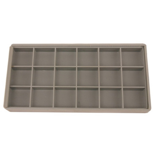 Clear Plastic Stackable Storage Box 18 Compartments For Watch Parts Beads Findings Small Items