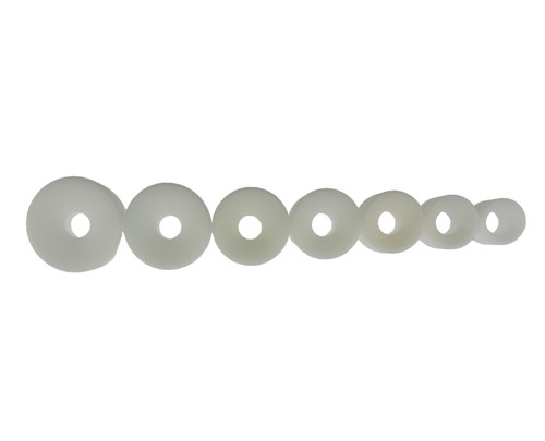 Nylon Dies Double Sided For Closing Watch Case Backs Inserting Crystals Set of 7
