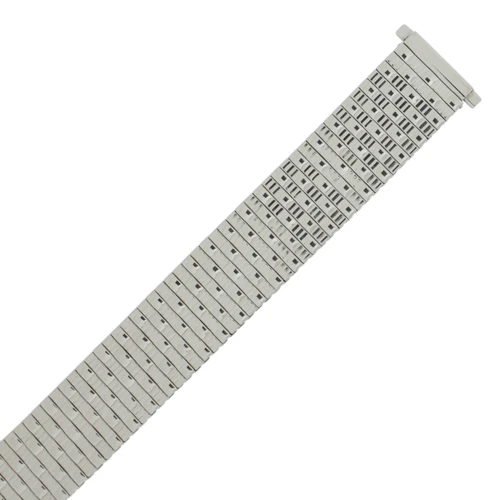 Watch Band Expansion Metal Stretch Silver Color Thin Line fits 17mm to 21mm