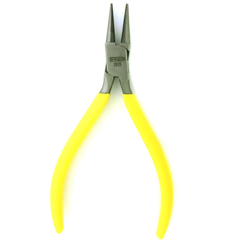 Bergeon 2625 Round Nose Serrated Swiss Made Pliers