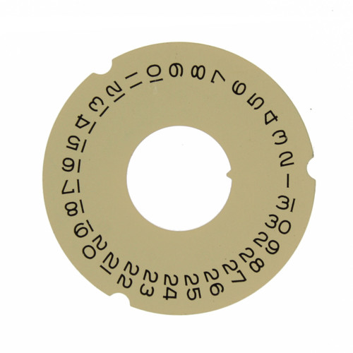 Date Dial Disc to Generic Rolex 3055 Champagne Color Part 5134-1