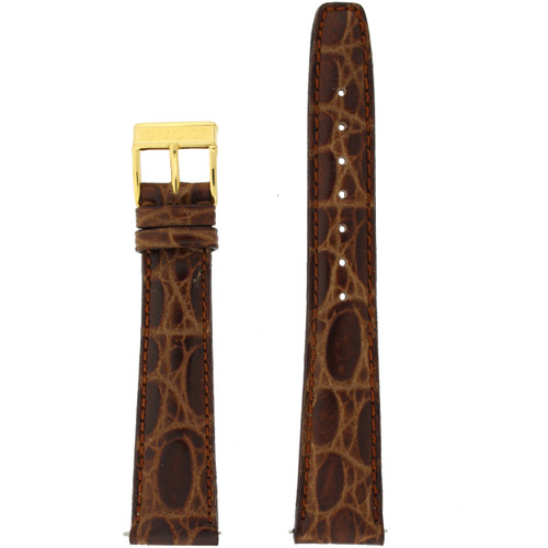 Gucci Watch Band 5500M 5400M 7400M in 18mm Brown Genuine Leather