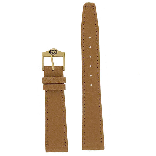 tan gucci 17mm watch band