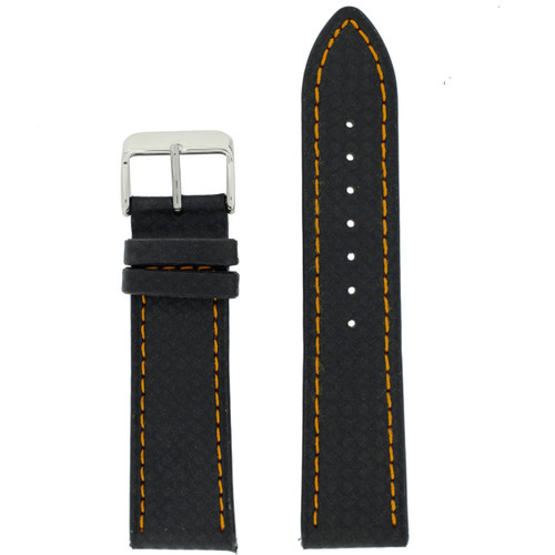 Carbon Fiber Style Watch Band