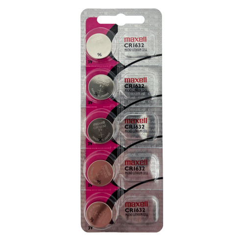 Maxell CR1632 Lithium Watch Battery Replacement Cell