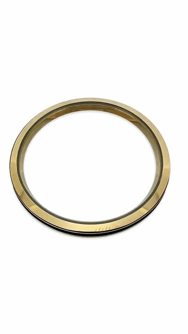 Gucci 2000M Crystal Installed Bezel GG Black STACK Mens Watch