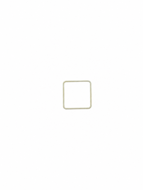Crystal Gasket Fits Cartier Santos Galbee Square (14.4. x 14.4.x 1.0)