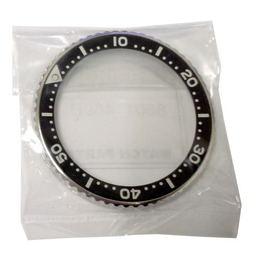 Seiko Bezel Black Silver For Diver SKX173 7S26-0028