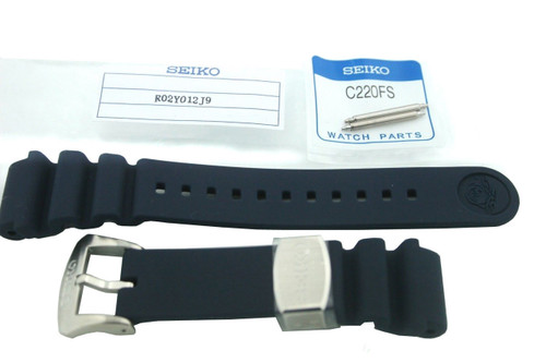 Seiko SRPA83 Blue Rubber Watchband