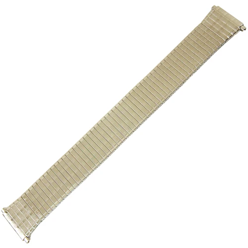Stretch Band 18-22mm Silver-tone Thin Expansion Watch Band