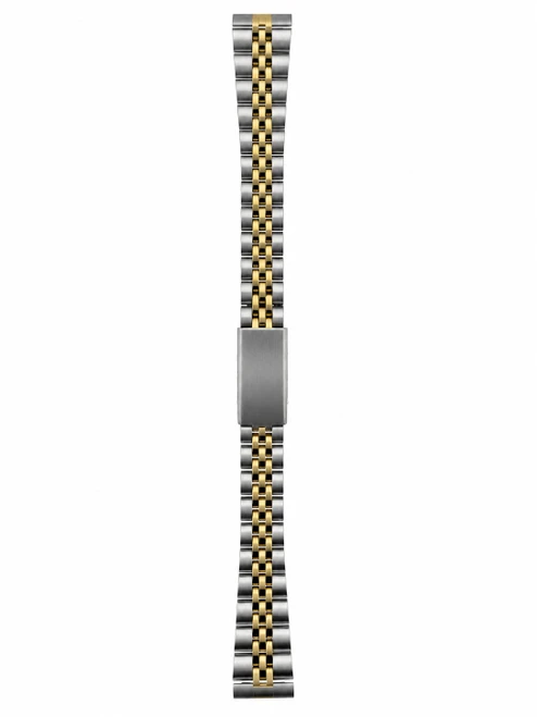14mm Watch Band Ladies Link Metal Two-Tone Jubliee Style Strap