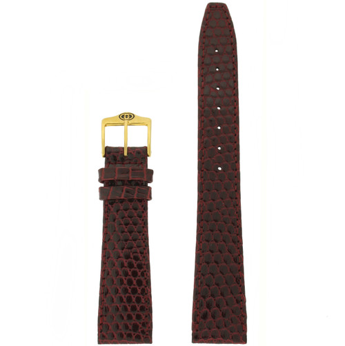 Gucci 17mm Burgundy watch strap