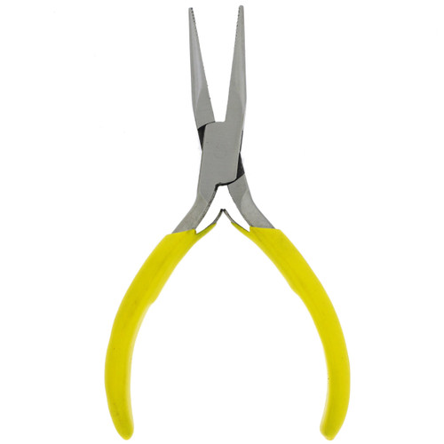 Micro Plier Nose Serrated Front View