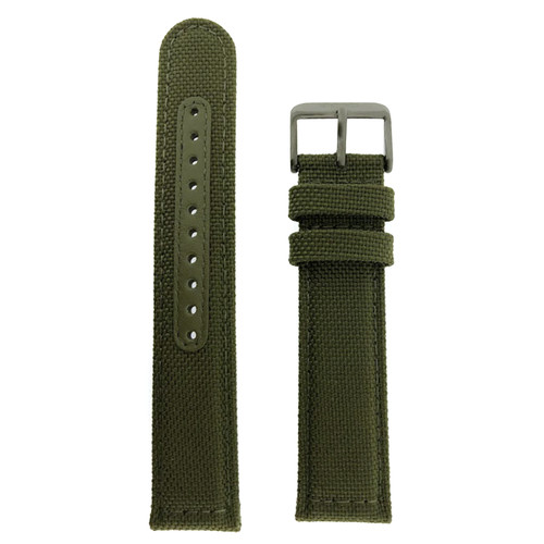 Seiko SSC293 SSC295 Green Strap Watch Bands Watchmaterial