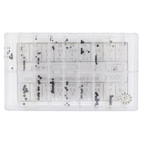 Gasket Assortment for Crown Push Button O-ring Diameters .5mm-.7mm