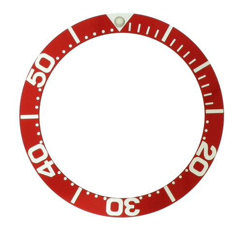 Insert to Fit Omega SeaMaster Red Black Numbers 08825T1464
