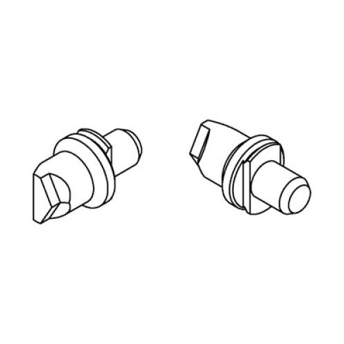 Bergeon 2835-F Replacement Steel Polygonal Pin Pegs to fit Bergeon 5700Z