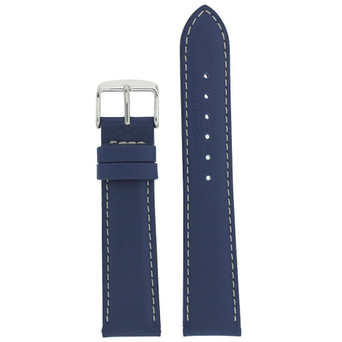 Soft Leather Band Cobalt Blue Watch Parts Tools