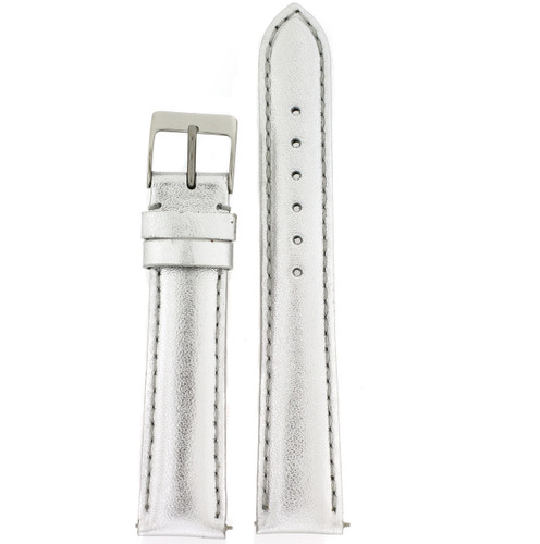 Silver size 18 Metal Michelle watch band MICHELE Stainless Bracelet Band for Apple Watch®, 38/40/41mm  main image 2