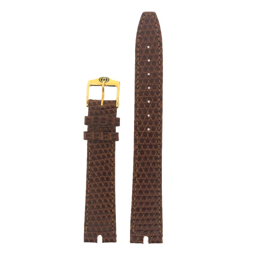 Gucci Watch Band Model 2000M 16mm Brown Replacement Strap