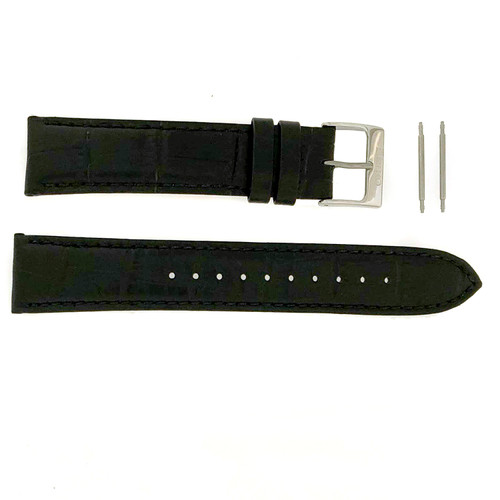 Seiko Leather Black 20mm strap