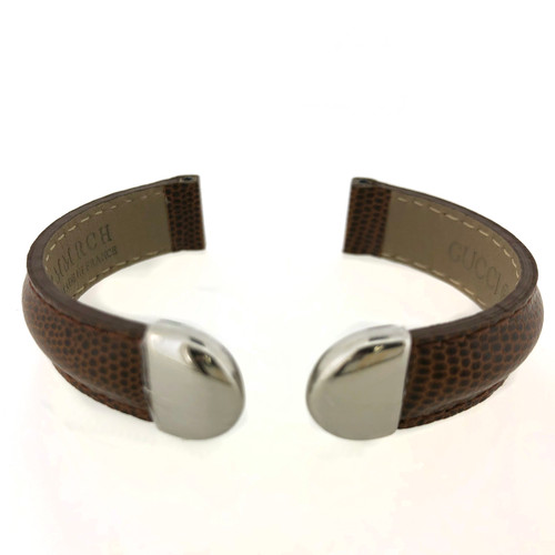 Gucci Watch Band 6600L Ladies Brown Replacement Strap Watchmaterial