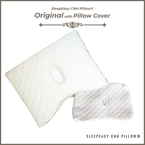 SleepEasy CNH Pillow® Original with Pillow Cover