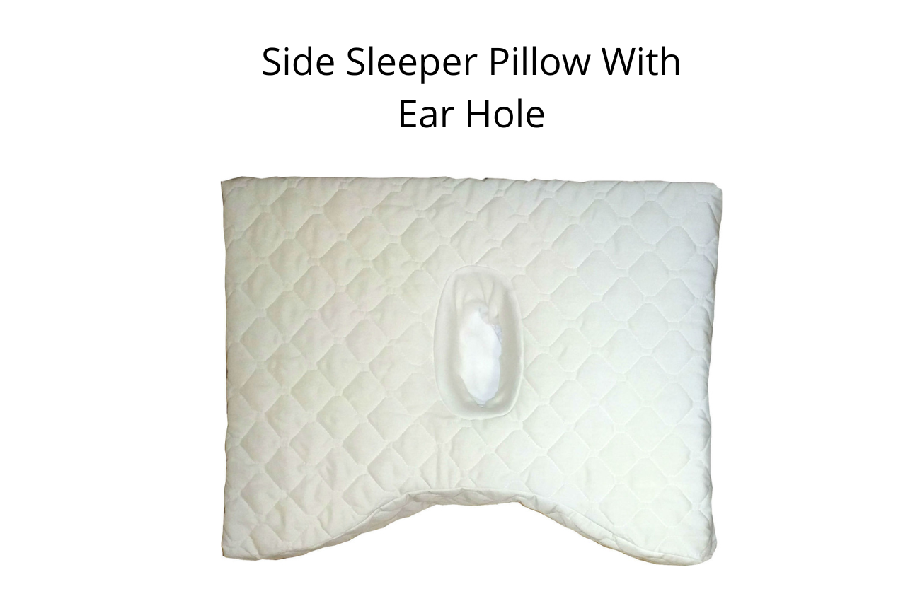 Buy Side Sleeper Pillow with Ear Hole to Get Rid of Ear Pain