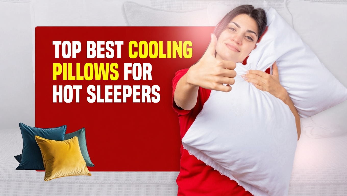 12 Best Cooling Pillows for Hot Sleepers 2026
