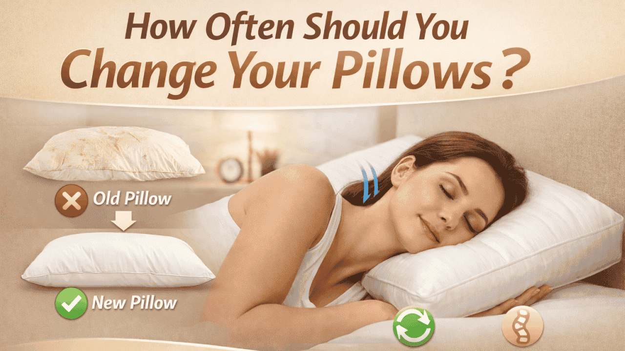 How Often Should You Change Your Pillows?